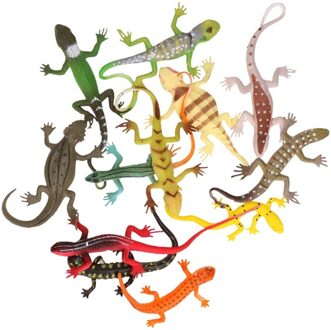 Stretch hagedis 10 cm Multi