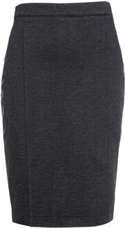 Stretch kokerrok antraciet Donkergrijs - EU 36 / UK 8