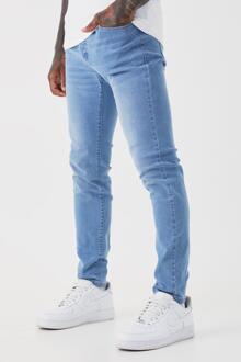 Stretch Skinny Jeans, Light Blue - 36R