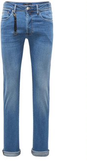 Stretch Slim-fit Jeans Incotex , Blue , Heren - W38 L34