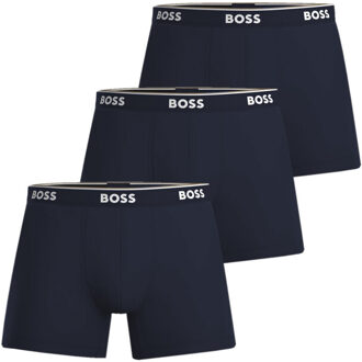 Stretchkatoenen Boxer Briefs 3-Pack Boss , Blue , Heren - S