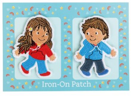 Strijkapplicatie Luuk En Lotje