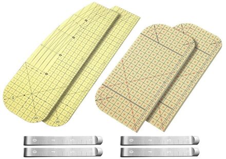 Strijken Heerser En Naaien Clips Set, Warmte Heerser Naaien Patchwork Liniaal Meten Heerser