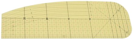 Strijken Heerser Stof Meten Tailor Craft Diy Naaien Strijken Heerser Krimpen Clip Tailor Accessoires Patchwork Tool B