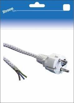 Strijkijzersnoer omwoeld 3 meter 3x0.75qmm