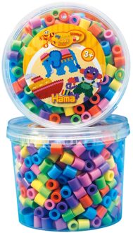 Strijkkralen Maxi in Bak - Pastelmix (050), 600st.