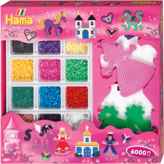 Strijkkralenset - Prinses, 6000st.