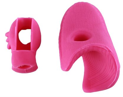 Strijkstok Houding Corrector Accessoires Rubber Strijkstok Hold Houding Correctie Tool Viool Onderdelen/Accessoires roze