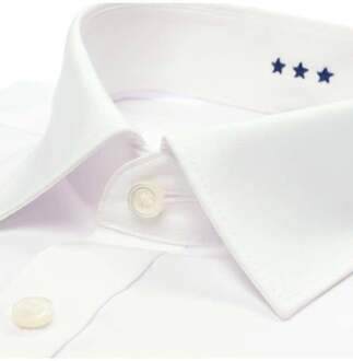 Strijkvrij Overhemd Body Fit Wit   40