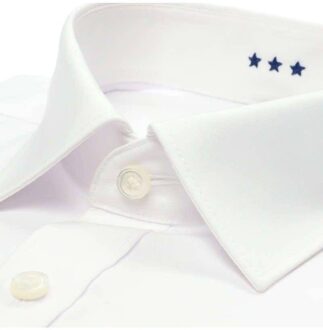 Strijkvrij Overhemd Body Fit Wit   44