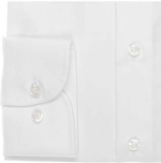 Strijkvrij Overhemd Modern Fit Uni Wit   43