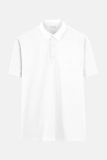 Strijkvrij poloshirt - - maat XXL Wit