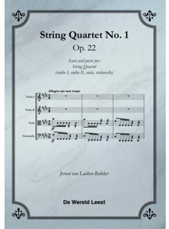 String Quartet No. 1 - Jeroen van Luiken-Bakker