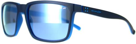 Stripe AN4251 286422 matte top marine op lichtblauw donkergrijs spiegel water gepolariseerde zonnebril