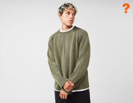Stripe Crew Neck Sweater, groen