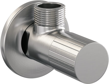 Stripe hoekstopkraan RVS-kleurig geborsteld PVD