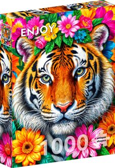 Stripes and Blooms Puzzel (1000 stukjes)