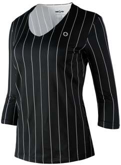 Stripes Longsleeve Special Edition Dames-Zwart,Wit - XS,S
