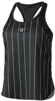 Stripes Tanktop Special Edition Dames-Zwart,Wit - XS,S