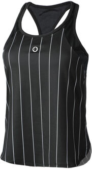 Stripes Tanktop Special Edition Dames-Zwart,Wit - XS
