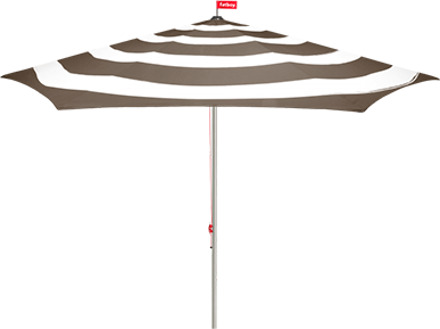 Stripesol Parasol Ø 350 cm Taupe