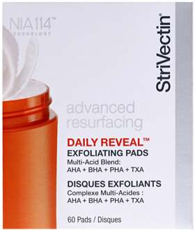StriVectin Geavanceerde Oppervlaktevernieuwing Dagelijkse Reveil Exfoliërende Pads - 60 Stuks 162g