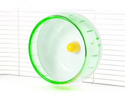 Stroefheid Voor Huisdier Plastic Silent Milieuvriendelijke Jogging Wiel Voor Hamster Running Duurzaam groen