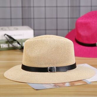 Strohoed Mannen Fedora Hoeden Met Riem Vintage Vrouwen Trilby Caps Zomer Fedora Uv Jazz Hoed Hoed Vrouwen vilt 1