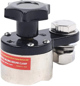 Strong 300 AMP Magnet Welding Ground Clamp Device Switchable Rare Earth Switch Holder Magnetic Welder Connector Tools Accessory