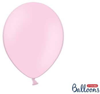 """Strong Ballonnen 30cm, Pastel Baby roze (1 zakje met 10 stuks)"""