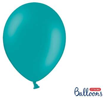 """Strong Ballonnen 30cm, Pastel Lagoon blauw (1 zakje met 50 stuks)"""