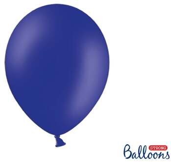 """Strong Ballonnen 30cm, Pastel Royal blauw (1 zakje met 50 stuks)"""