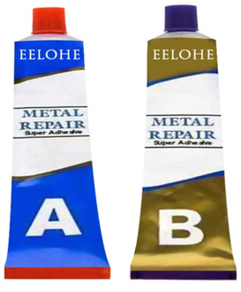 Strong Long-Lasting Adhesive Gel Industrial Heat Resistance Cold Weld Metal Repair Paste for Metals Multiple Surfaces