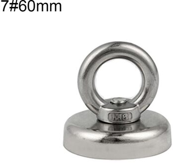 Strong Neodymium Magnet Salvage Magnet Hook Deep Sea Fishing Magnets Holder Pulling Mounting Pot with Ring Eyebolt Metal leger groen