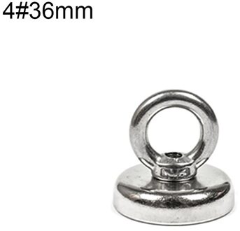 Strong Neodymium Magnet Salvage Magnet Hook Deep Sea Fishing Magnets Holder Pulling Mounting Pot with Ring Eyebolt Metal Licht Geel