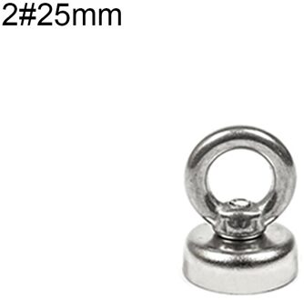 Strong Neodymium Magnet Salvage Magnet Hook Deep Sea Fishing Magnets Holder Pulling Mounting Pot with Ring Eyebolt Metal licht grijs