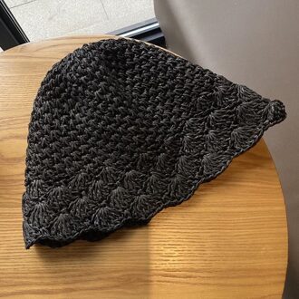 Strooien Hoed Vrouwen Zomer Zonnebrandcrème Emmer Hoed Visser Vrouwen 5