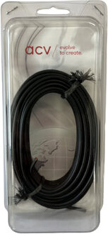 stroomkabel 2.5mm zwart 10 mtr in blister 50250010ZW