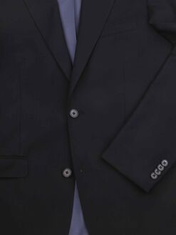 Structure Kostuum Wol Navy Donkerblauw - 46,48,50,52,54,56,98