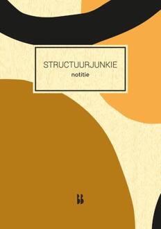 Structuurjunkie Notitieboek (Oker) - Structuurjunkie - Cynthia Schultz