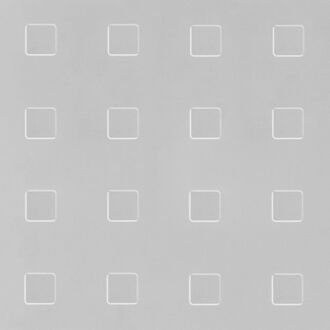 Structuurplaat Vierkant-reliëf Aluminium Geëloxeerd 500x250x1mm