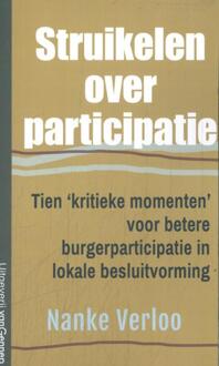 Struikelen over participatie -  Nanke Verloo (ISBN: 9789461645913)