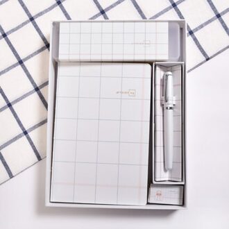 Student Briefpapier Set Primaire Hoge School Leuke Cartoon Kinderen Notebook Pen Tape Gum Puntenslijper 68890B