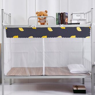 Student Klamboe Enkele Klamboe Anti-Klamboe Hoogte Bed Geschikt Voor Luifel Tent Bruin