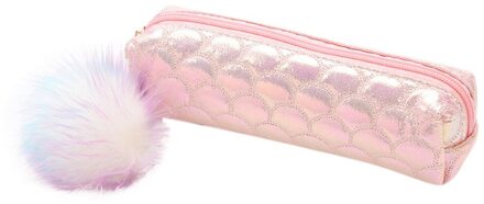 Student Wollige Hairball Grote Capaciteit Etui Tas Briefpapier Rits Pouch Prachtige Product Snelle Levering