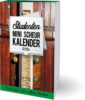 Studenten scheurkalender mini -   (ISBN: 9789464328400)