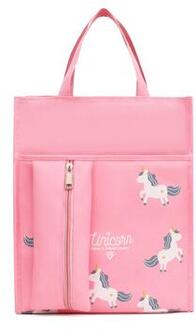 Studenten Tutorial Tassen A4 Canvas Waterdichte Handtas Pencilbag Grote Capaciteit Schooltas Kantoor Schoolbenodigdheden 2