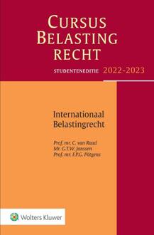Studenteneditie Cursus Belastingrecht Internationaal Belastingrecht 2022-2023 -  C. van Raad (ISBN: 9789013168051)