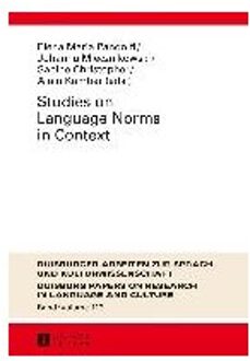 Studies on Language Norms in Context