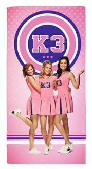 Studio 100 Badlaken K3 Meisjes Roze 75 X 150 Cm